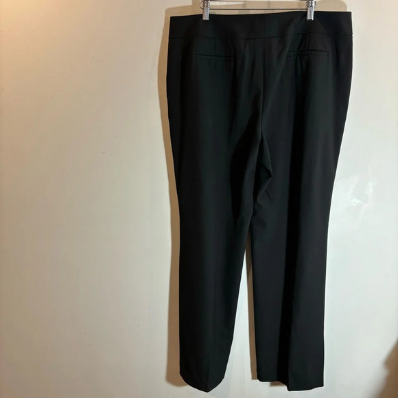 TALBOTS SZ 18 Straight Leg Unlined Classic Capsule Wardrobe Trousers Pants NEW - Picture 4 of 9